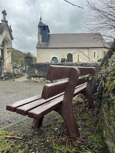 Banc Absinthe Coloris Marron sur site